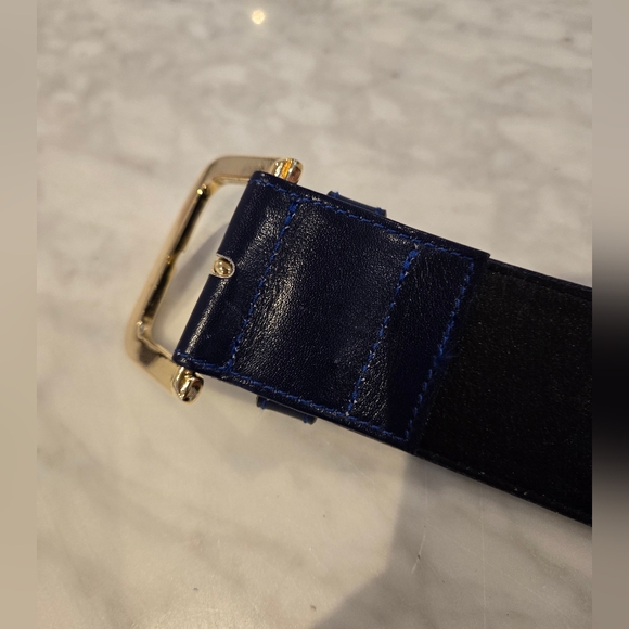 Iceberg x Disney Vintage Navy Belt with Mickey Mouse Size 38 - Picture 11 of 12